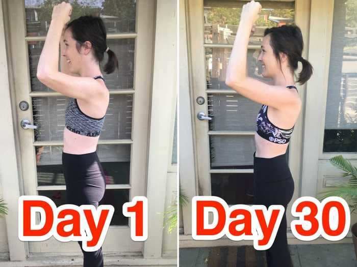I tried planking for 5 minutes every day for a month and it made my back feel great