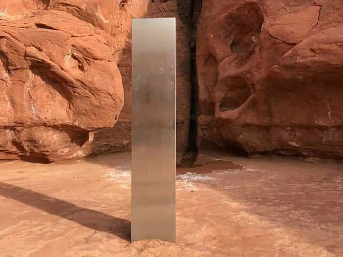 The metal monolith recently documented in the Utah desert has been there since 2016