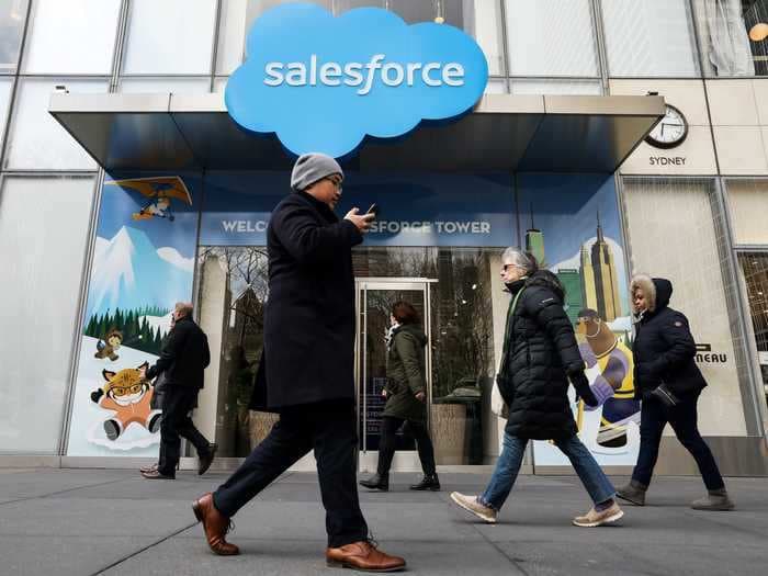 Salesforce has reportedly held talks to buy office messaging app Slack