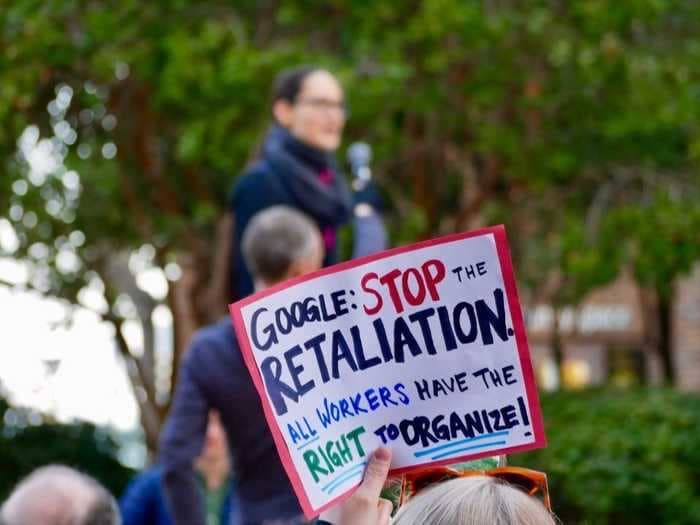 The US labor board accused Google of illegally spying on employee activists, firing them, and blocking workers from organizing