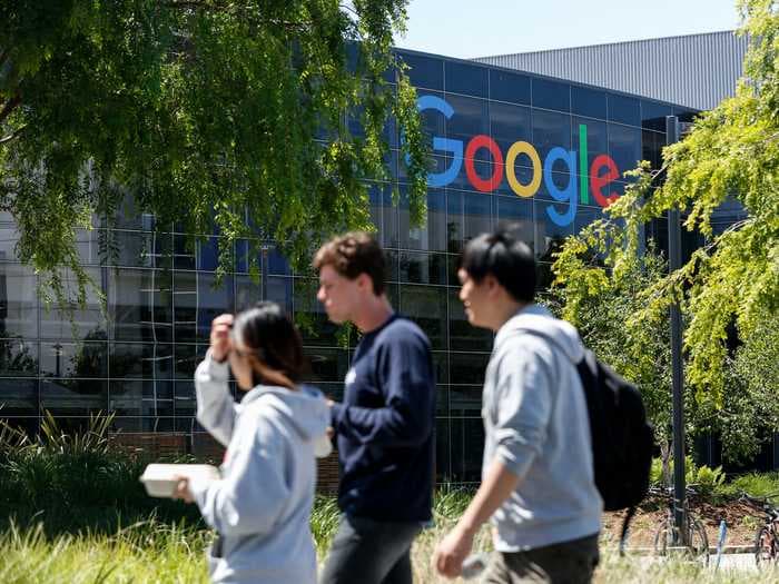 Google is allowing employees back on campus for outdoor-only meetings because remote isn't always enough