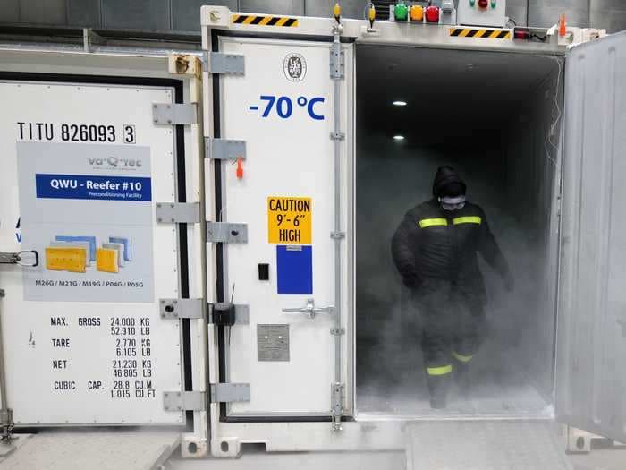 A coordinated, global network of hackers tried to break into the COVID-19 'cold chain,' which transports vaccines at -94 degrees Fahrenheit