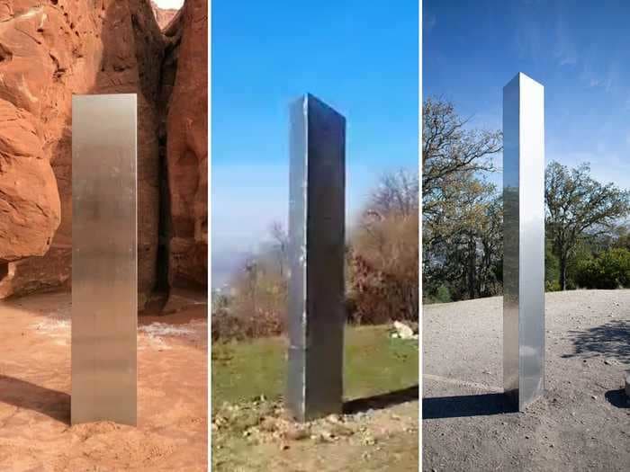 The hidden meaning in the mysterious monoliths appearing and disappearing around the world