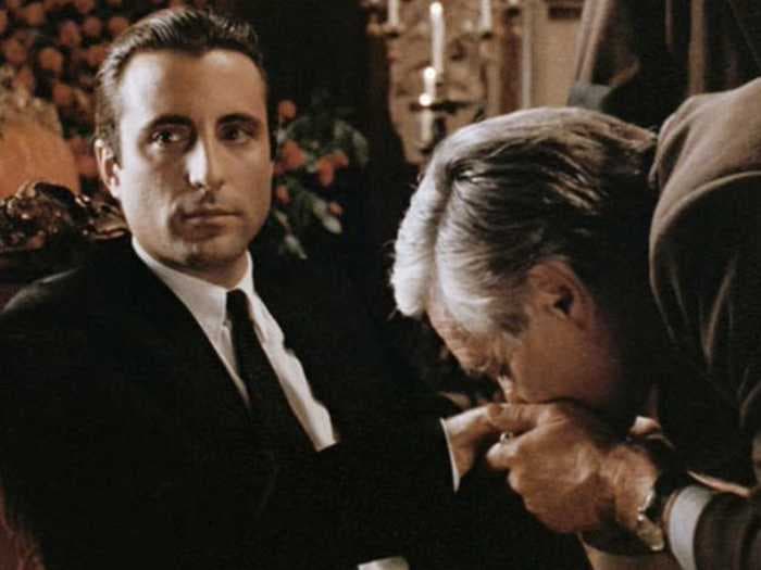 Andy Garcia says one of the most important 'Godfather III' scenes was a reshoot - and he only had a few hours to learn his lines