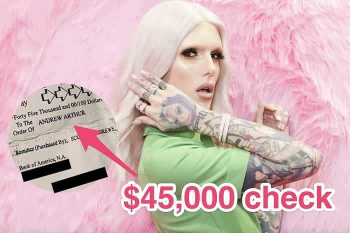 Jeffree Star's sexual-assault accuser was paid $45,000 by a Jeffree Star Cosmetics executive, leaked documents say