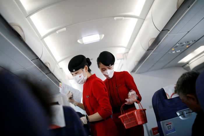 Flight attendants are being asked to wear diapers and avoid bathrooms to help prevent the spread of COVID-19 in China