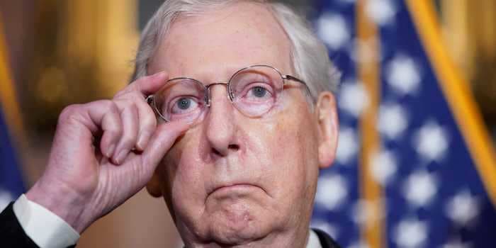 Mitch McConnell urges Senate to pass the $741 billion defense bill Trump has vowed to veto