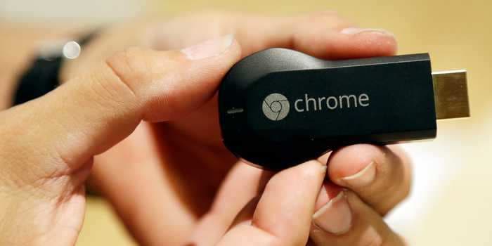 How to mirror your iPhone's screen onto a TV using a Chromecast or a Chromecast TV