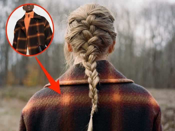 Taylor Swift's $2,875 plaid coat from her 'Evermore' cover sold out within hours - and it's not the only pricey item fans are snapping up