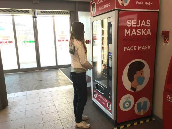 The world's first vending machine for COVID-19 tests. It removes the need for up to five medical workers, scientists claim.