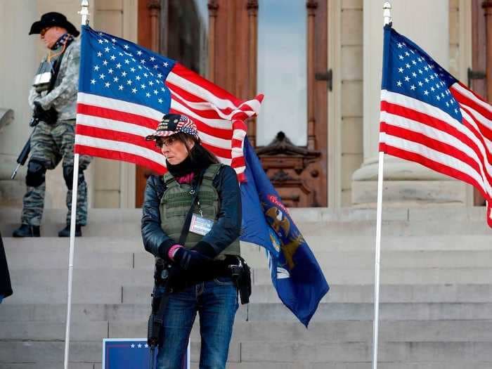 Michigan electors need an armed escort for the journey to the State Capitol to cast their ballots for Joe Biden as angry pro-Trump supporters plan protests