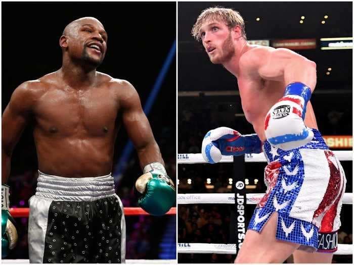 A red-hot boxing prospect says he's living proof that Floyd Mayweather vs. Logan Paul exhibitions can create new boxing fans