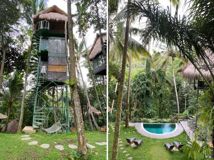 I stayed in a Bali tree house for under $35 per night, and it felt like a fairy-tale