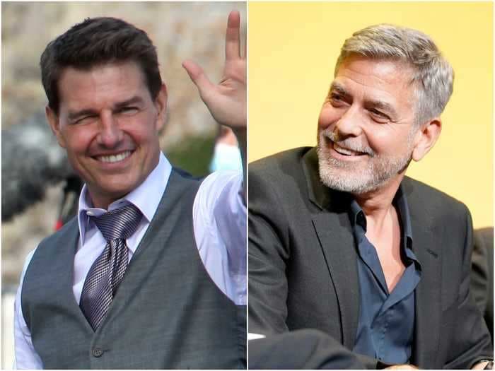 George Clooney says Tom Cruise 'didn't overreact' in his COVID-19 rant to 'Mission: Impossible' staff