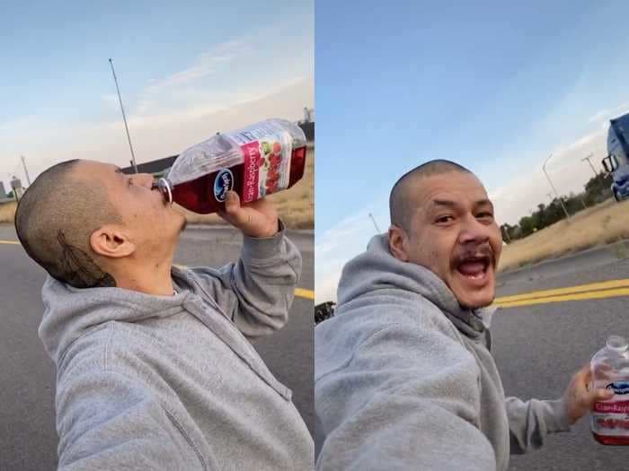 The cranberry-juice-sipping TikTok skateboarder Nathan Apodaca tested positive for COVID-19