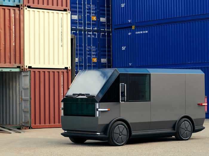 EV startup Canoo unveiled 2 futuristic electric delivery vehicles to take on vans coming from Rivian, Ford, and Mercedes