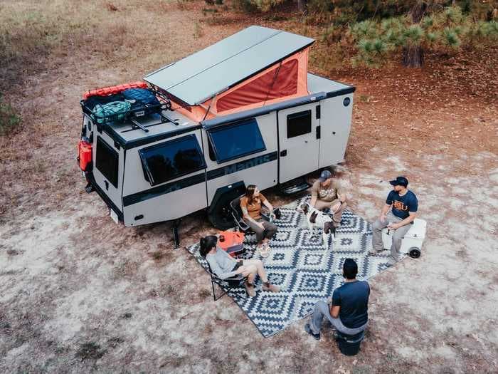 A travel trailer maker founded by a former NASA architect has unveiled a 2021 line of overland RV trailers starting at $24,950