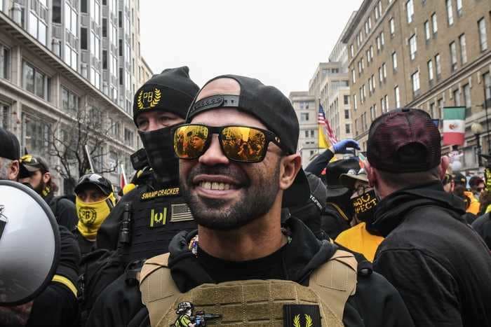 Proud Boys chairman says he is 'damn proud' of burning the Black Lives Matter banner of a historic Black church after Trump march