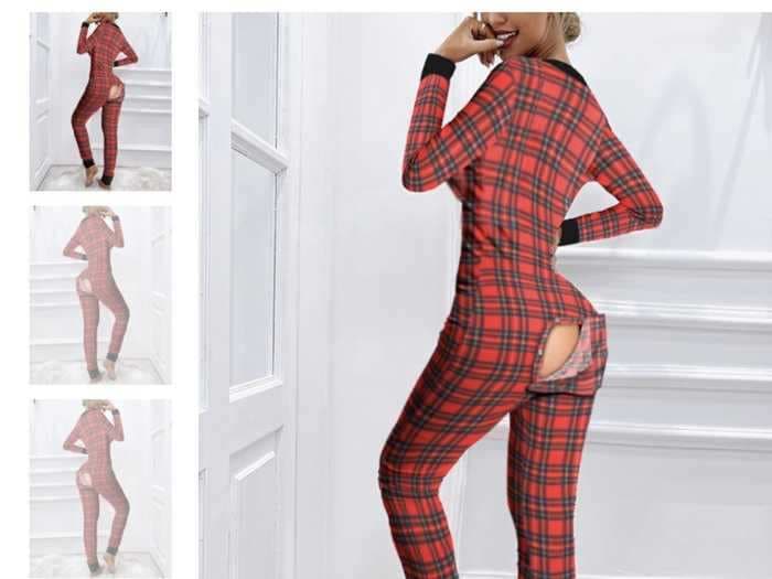 The bizarre case of the sexy butt-flap onesie that has taken over the internet