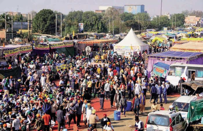 Farmers' Protest: Farmers from Maharashtra joined protestors at Delhi border