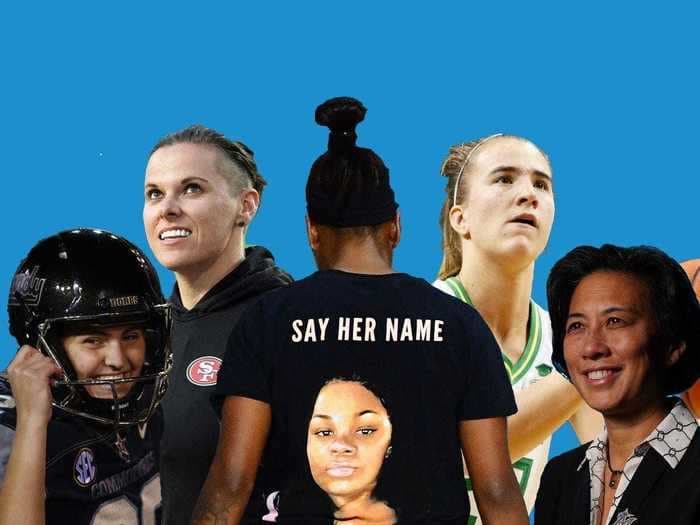 From breaking glass ceilings to breaking viewership records, here's a timeline of the top women's sports moments of 2020