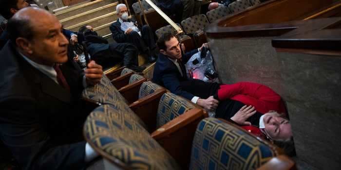 Former Army Ranger Rep. Jason Crow was the last lawmaker to leave the chamber when Trump rioters stormed the US Capitol