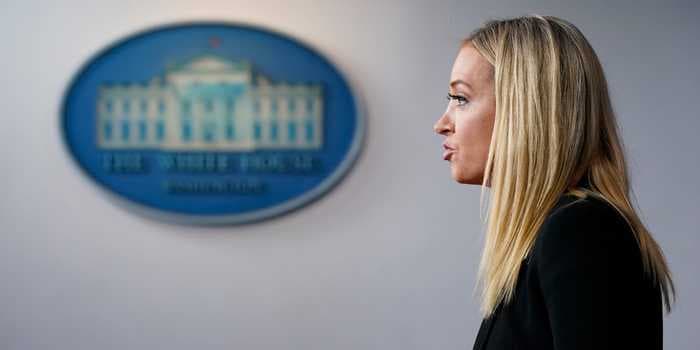 White House press secretary Kayleigh McEnany condemns Capitol riots and says administration will ensure an 'orderly transition of power'