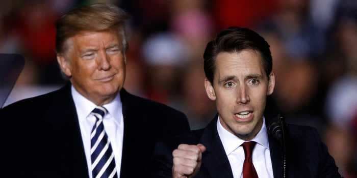 Simon & Schuster cancels Josh Hawley's book deal due to his continued support for overturning election results, even after a mob stormed the Capitol