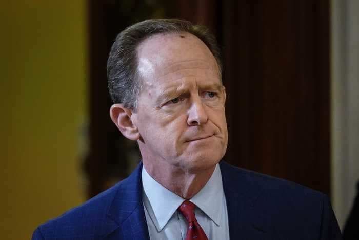 GOP Sen. Pat Toomey says Trump should 'resign and go away as soon as possible'