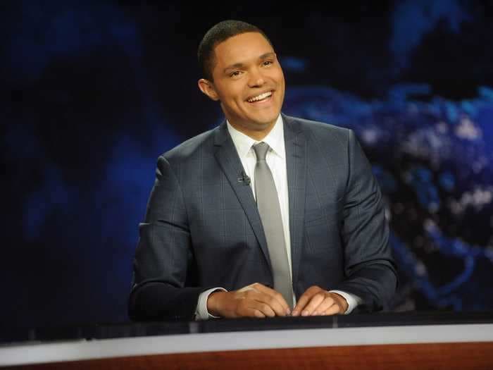 Trevor Noah scooped up an 11,000-square-foot Los Angeles mansion for $27.5 million - and rumored girlfriend Minka Kelly may be moving in with him
