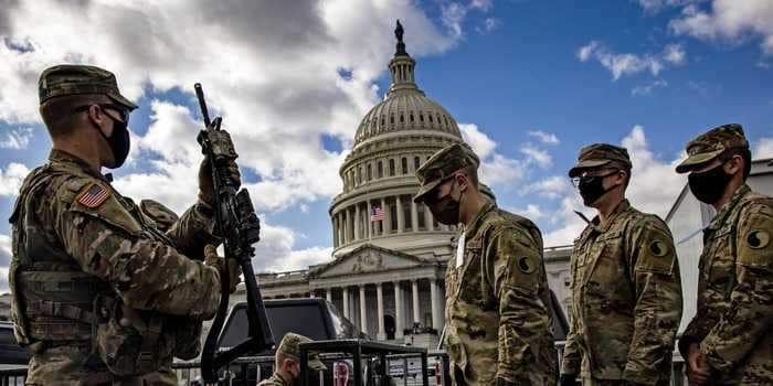 National Guard troops are being taught how to figure out if their colleagues are planning an attack on Biden's inauguration