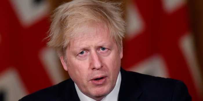 Theresa May blasts her successor Boris Johnson for abandoning the UK's 'global moral leadership'