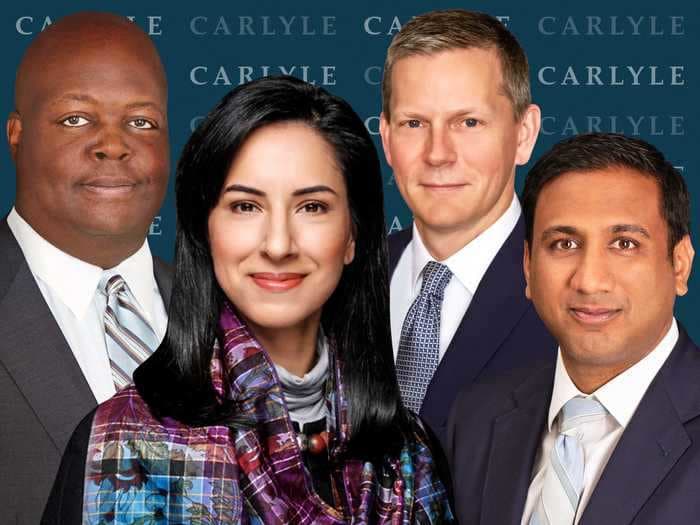 POWER PLAYERS: Meet 14 Carlyle execs leading the firm's $53 billion lending division that's been on a tear recently
