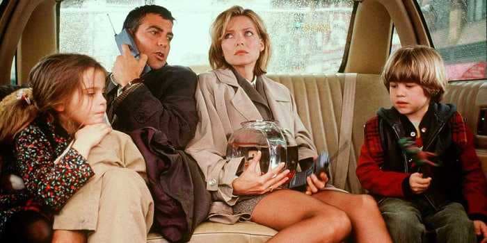 George Clooney recalls turning up drunk to film 'One Fine Day' with Michelle Pfeiffer