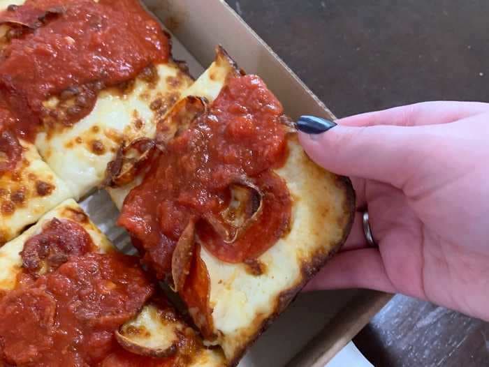 Pizza Hut just introduced Detroit-Style pizza - here's what it looks like