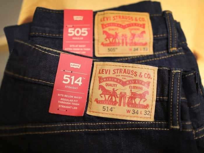 Levi's sales are down as remote workers turn to loungewear over jeans
