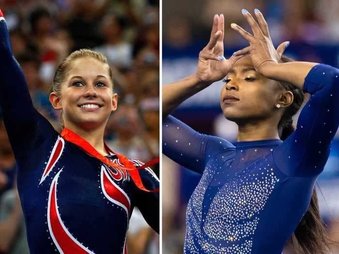 Former Olympic gold medalist Shawn Johnson called gymnast Nia Dennis' viral floor routine to Black artists 'amazing'