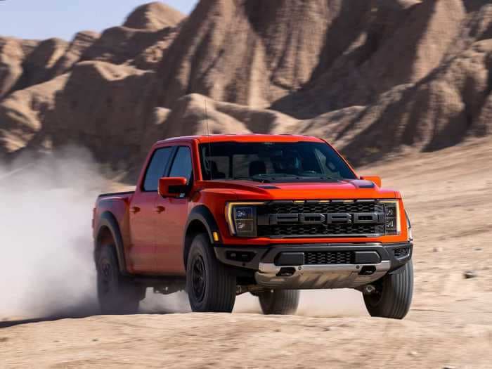 Ford just overhauled its most rugged pickup and styled it after a fighter jet - see the new F-150 Raptor