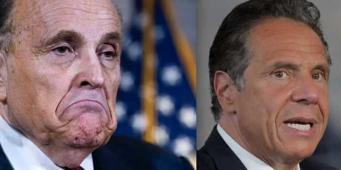 Andrew Cuomo's 'hero' rise and fall is a lot like Rudy Giuliani's