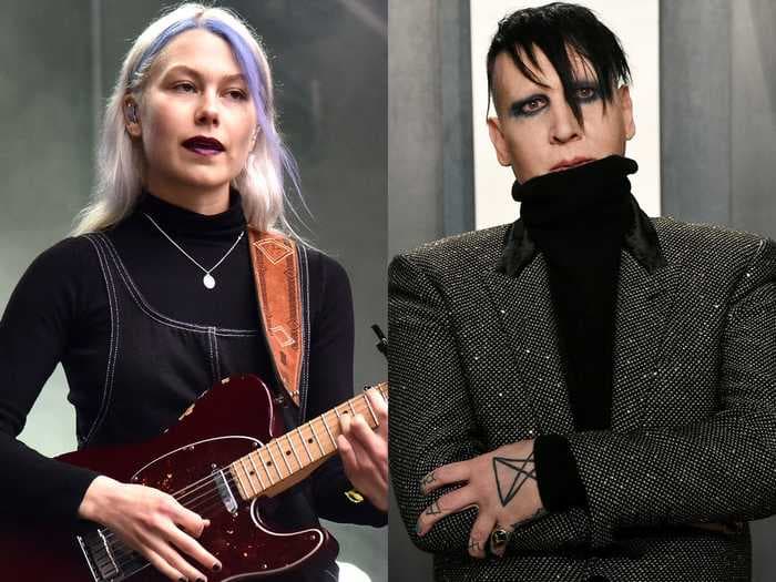 Phoebe Bridgers says Marilyn Manson mentioned having a 'rape room' when she visited his house as a teenager