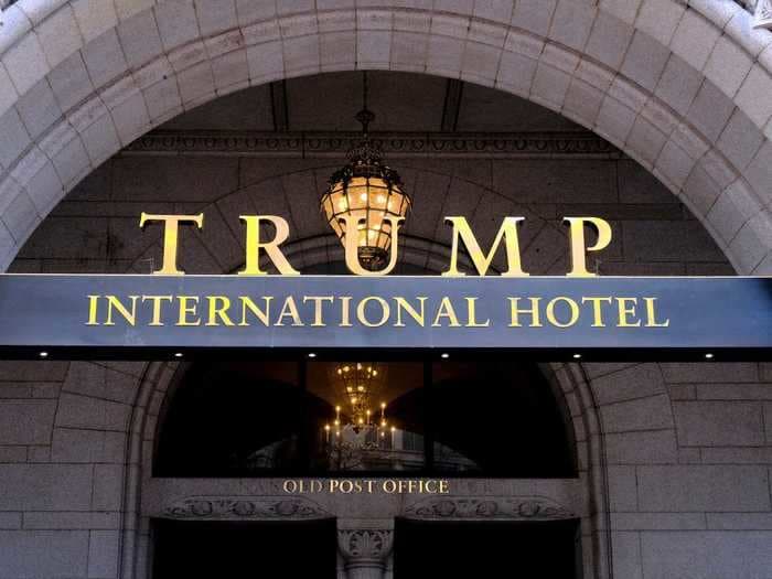 Trump's DC hotel is hiking prices for March 4 - the day QAnon followers think the former president will be sworn in