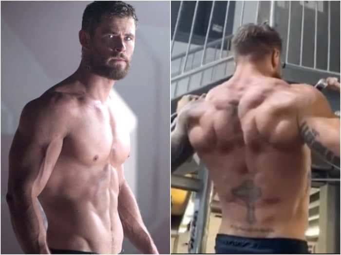 Chris Hemsworth's body double wishes the actor would stop gaining muscle