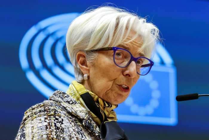 ECB president Christine Lagarde says it's 'very unlikely' that central banks will hold bitcoin in the near future