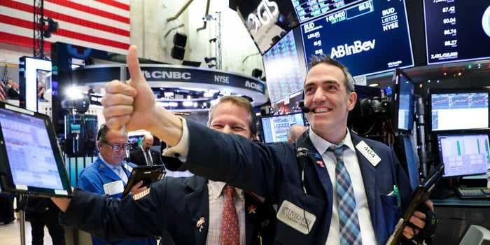 Dow closes at record highs as energy sector surges due to snowstorm