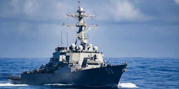 Another US Navy destroyer challenged China in the South China Sea by sailing past contested islands without asking permission