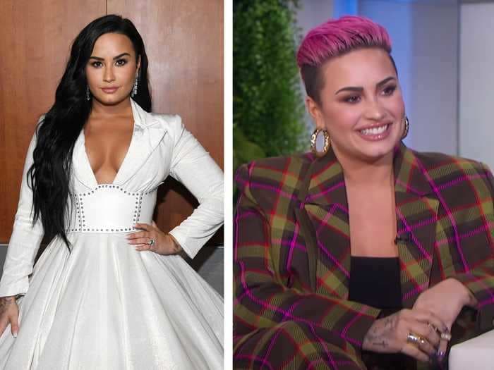 Demi Lovato realized she needed to 'let go of' her long hair while recovering from an eating disorder