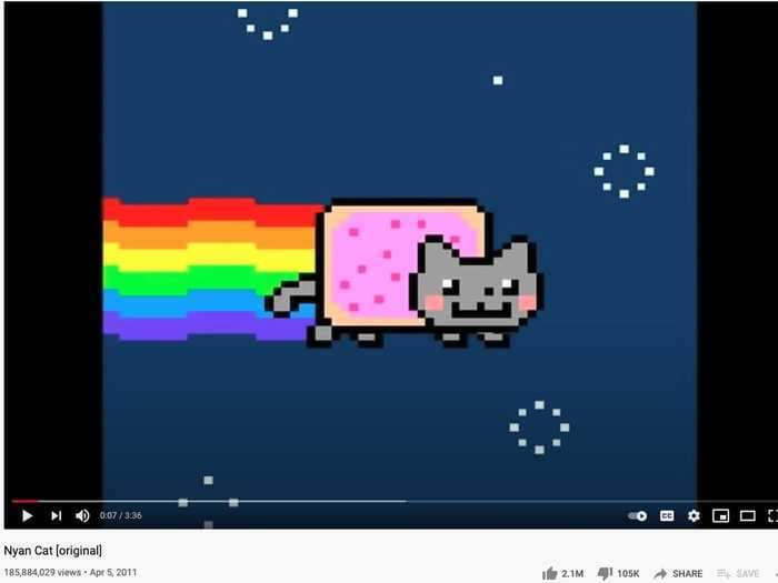 'Nyan Cat' flying Pop-Tart meme sells for nearly $600,000 as one-of-a-kind crypto art