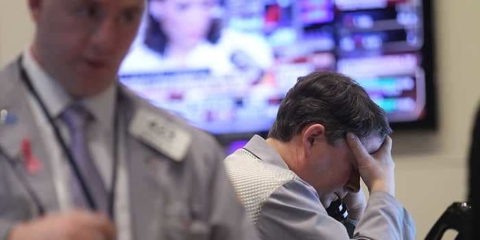 Dow falls 561 points, tech stocks plunge as spiking bond yields rattle investor nerves