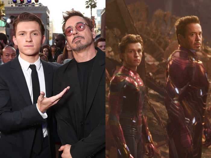 A complete timeline of Marvel costars Robert Downey Jr. and Tom Holland's friendship