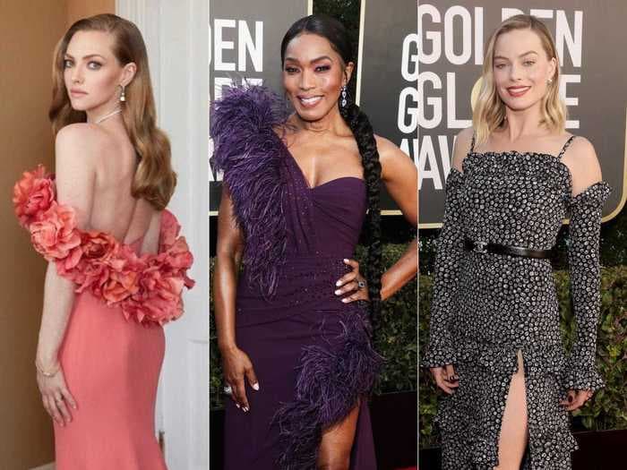 All the looks celebrities wore to the 2021 Golden Globes